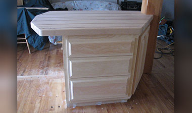ébénisterie meuble sur mesure 